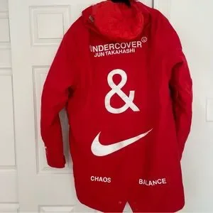 Nike | Jackets & Coats | Nwt Nike X Undercover Fishtail Parka Red